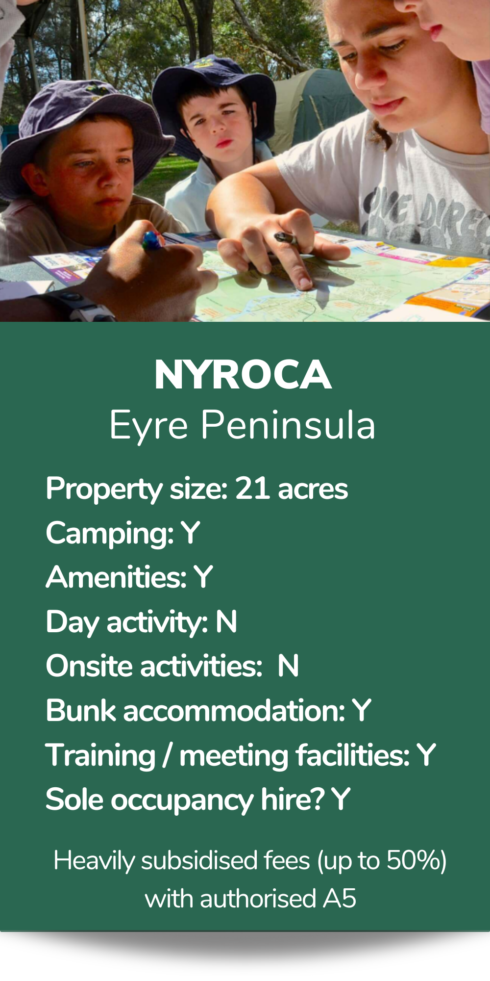 Scouts Camps & Adventure Parks